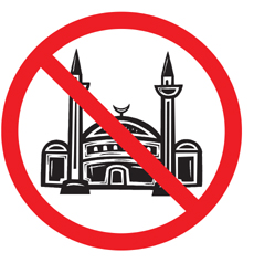 Verbot repräsentativer Moscheen