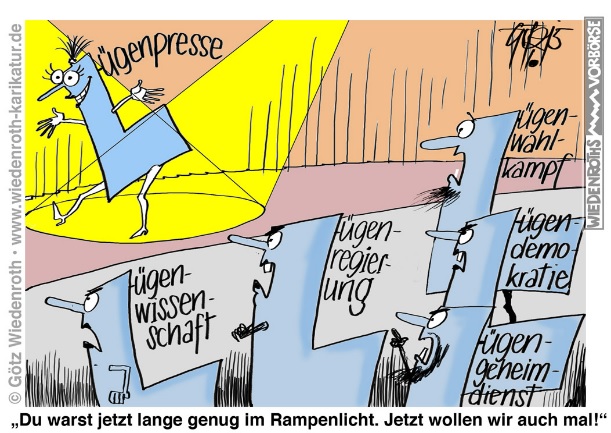 Lügenpresse im Rampenlicht