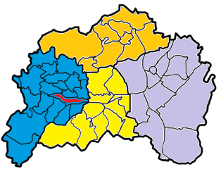 Lage von Stachelhausen im Stadtbezirk Alt-Remscheid