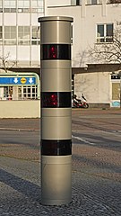 Laser-Säule in Berlin-Schöneberg