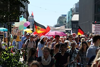 Die große Anti-Corona-Maßnahmen-Demonstration am 1. August 2020 in Berlin.