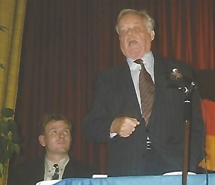 Hans Hirzel und Andre Hüsgen im Jahr 1999