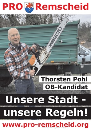 Wahlplakat Thorsten Pohl 2025